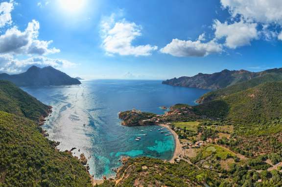 Girolata Bay, Corsica
